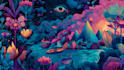 make trippy, psychedelic, surreal, illustrations designs
