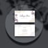 create a unique double sided business card design