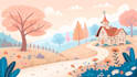 draw 2d game concept art and environment