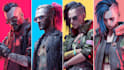design sci fi, video game and cyberpunk character
