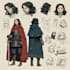 character concept art and character design