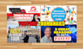 create a facebook, youtube, twitter, instagram cover page