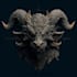 design mythical beasts, monsters, fantasy logo or illustrations