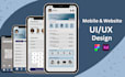 design a modern UI UX mobile application