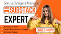 setup substack account substack promotion manage substack newsletter and beehiiv