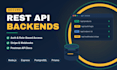 build a secure rest API backend with node js, express and postgresql
