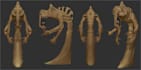 concept art, 3d, menu design, business card design