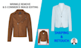 do ecommerce flat lay and ghost mannequin cloth image editing services