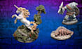 paint 54mm fantasy miniatures