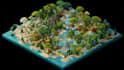 design a 2d map illustration