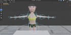 rig 3d character in blender for animation