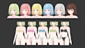 create, fix or convert 3d character for vroid, mmd, vtuber, koikatsu, anime, vrm