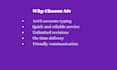 do fast and accurate typing and copy paste work for you
