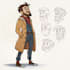 create custom character design and concept art