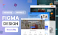 design figma website, figma landing page, figma website UI UX, figma UI web