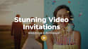 be wedding and birthday invitation video maker