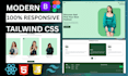 develop responsive ecommerce website using tailwind CSS
