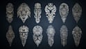 create a profesional tribal tattoo design