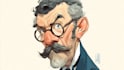 draw artistic cartoon caricatures