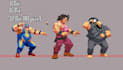 design 8 bit 16 bit pixel characters, sprite sheets, retro game assets animation