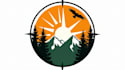 design high quality mountain logo