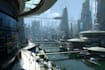 do cyberpunk futuristic city art
