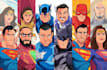 amazing superhero comic cartoon characters