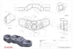create 2d and 3d engineering drawings mechanical drawing  technical drawing