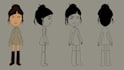 design 2d characters with full model sheets for animation