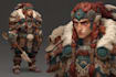 draw fascinating character art, fantasy  concept art