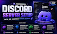 do discord server setup new or existing within 12 hours