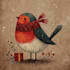 do a christmas card christmas illustration