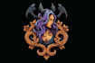 unique fantasy dungeon game logo title pack