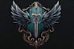 make a fantasy, rpg, steam animated game logo