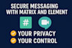 set up a secure matrix chat server with android app support