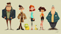 amazing cartoon characters and cartoon objects