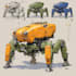 do anime style mecha robot illustrations