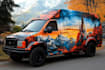 professional van wrap design, vehicle wrap design