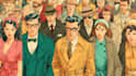 create authentic retro comic illustration