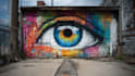 create graffiti pop art canvas designs and murals