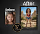 transform kids photosinto superhero characters