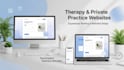 do squarespace wellness website health coach, therapy private practise site