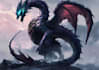 make original fantasy warrior and dragon art