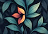 design earthy plant logo with natural textures
