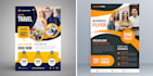 design flyer, poster, brochure, raffle tickets, leaflets