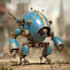 make custom robot mecha art