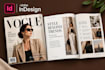 design professional magazines and layouts in indesign