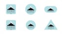 design awesome camping and mountain logo