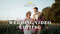 do cinematic wedding video editing