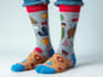 design custom and unique socks design